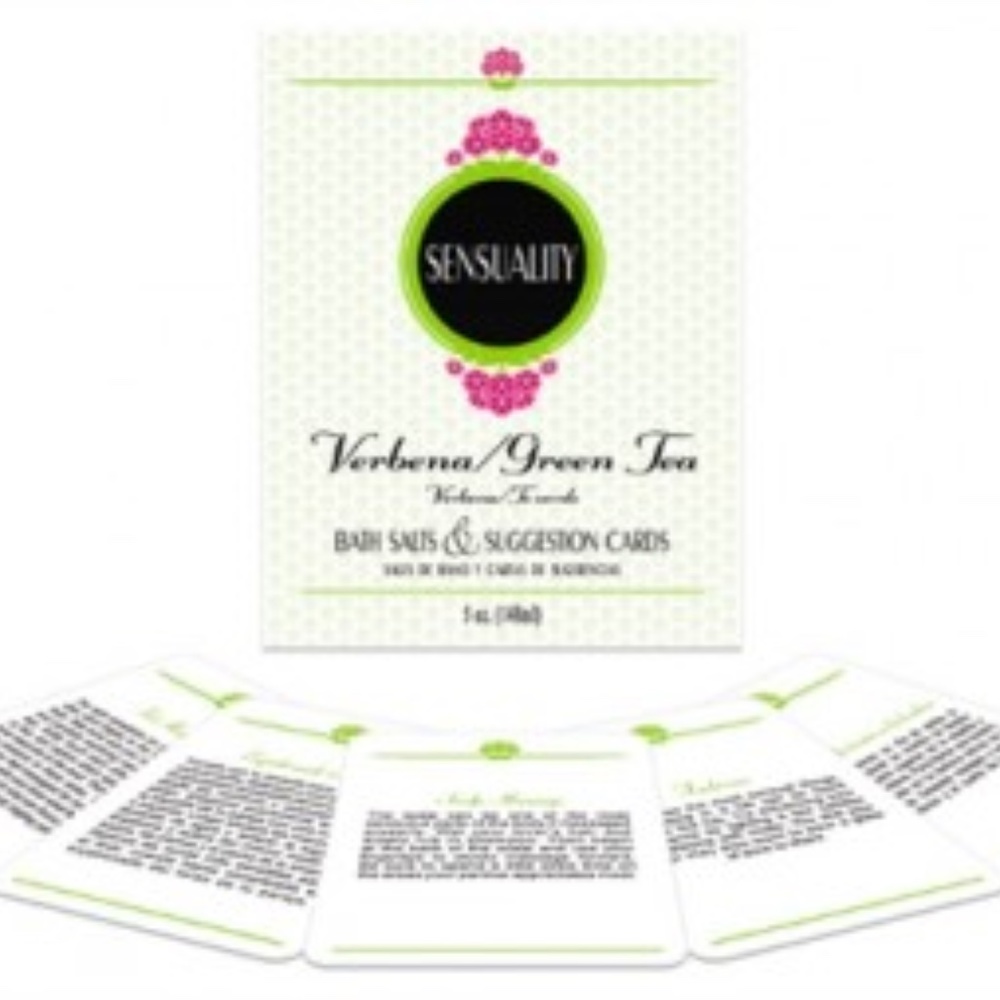 Sensuality Bath Set - Verbena and Green Tea
